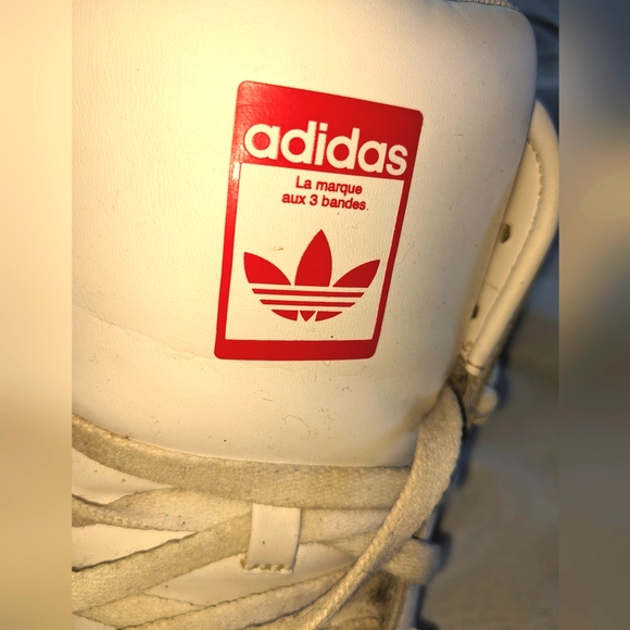 Adidas Men's Pro Model Shell Toe High Tops - Picture 5 of 11